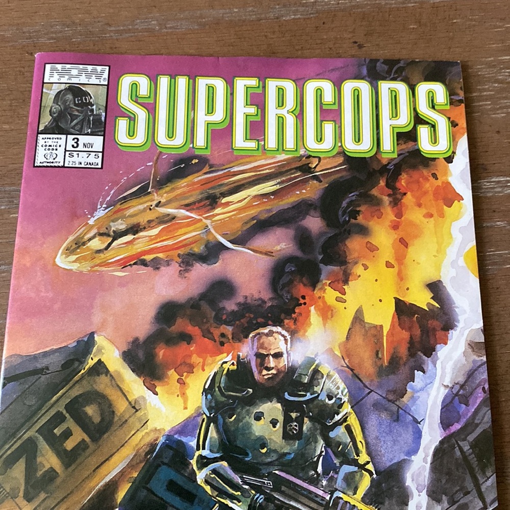 Original Supercops Comic Book - Picture 3 of 8